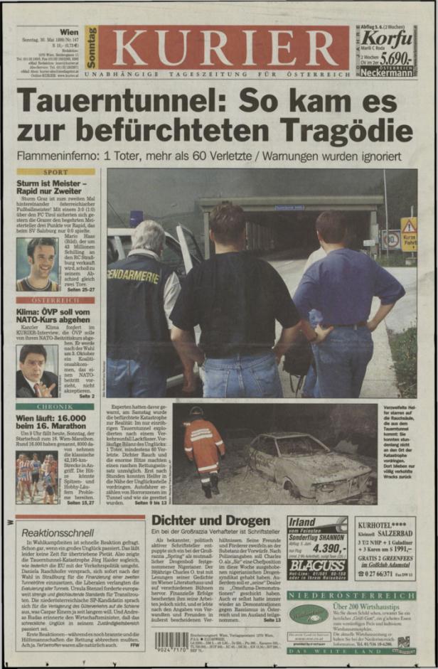Tauerntunnel-Inferno mit 12 Toten: "Vieles wurde verschwiegen" 