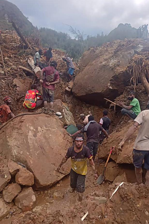 Erdrutsch in Papua-Neuguinea: Suche nach Vermissten eingestellt