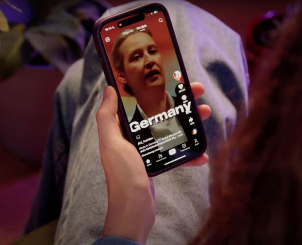 AfD-Chefin Alice Weidel auf TikTok