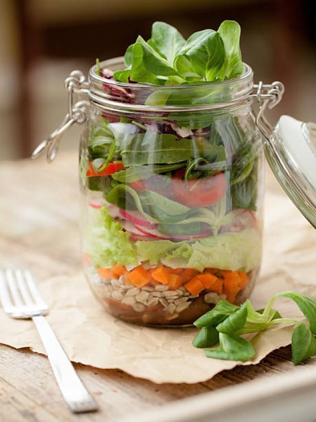 Tipps zum Salat zum Mitnehmen 