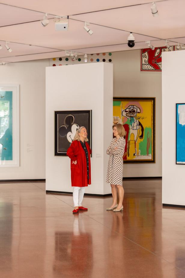 Museumsdirektorin Agnes Husslein: "Ich putze, wenn nötig, auch selbst den Boden"