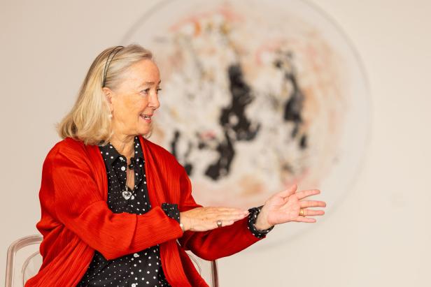 Museumsdirektorin Agnes Husslein: "Ich putze, wenn nötig, auch selbst den Boden"