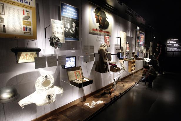 Das Museum in Caen beschreibt den Wahnsinn des Zweiten Weltkrieges – eines jeden Krieges.