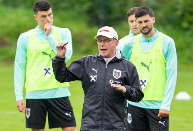 TRAINING DES ÖFB-NATIONALTEAMS IN WINDISCHGARSTEN: RANGNICK