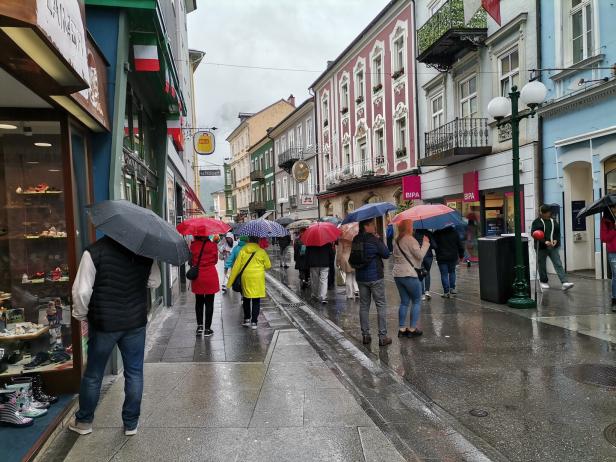 Kaiserwetter in Bad Ischl: Regen, Regen, wir haben nichts dagegen