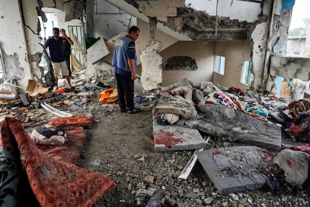 Bis zu 45 Tote bei israelischem Angriff auf UN-Schule in Gaza