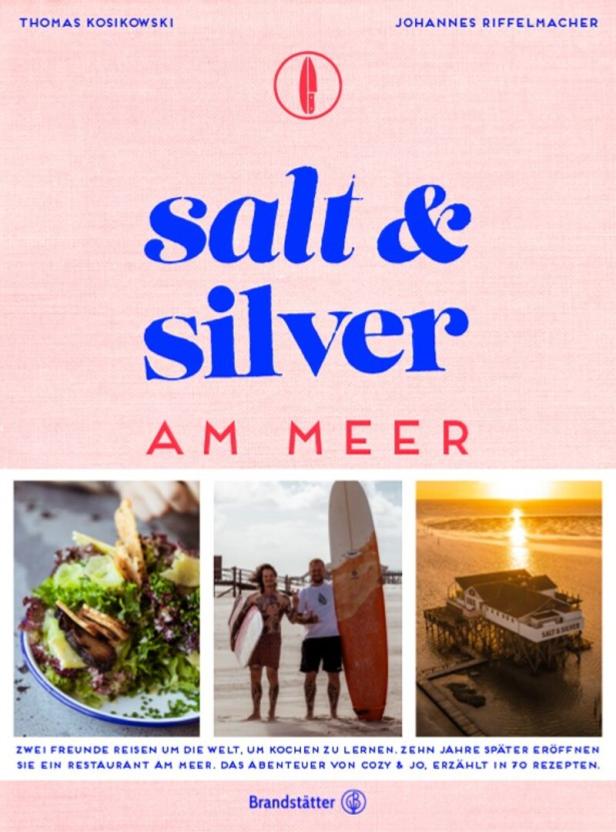 Das Cover des Kochbuchs „Salt & Silver – Am Meer“ von Thomas Kosikowski und Johannes Riffelmacher.