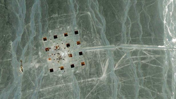 Rätselhafte Strukturen in Chinas Wüste