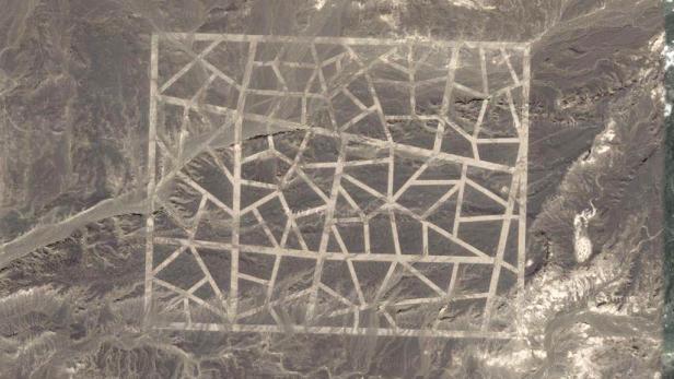 Rätselhafte Strukturen in Chinas Wüste