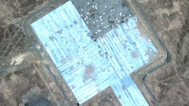 Rätselhafte Strukturen in Chinas Wüste