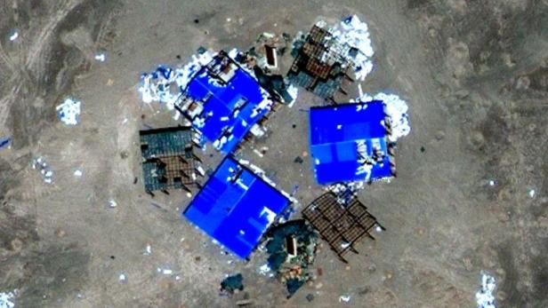 Rätselhafte Strukturen in Chinas Wüste