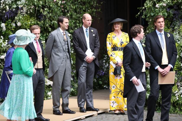 Prinz William auf der Hochzeit von Hugh Grosvenor und Olivia Henson