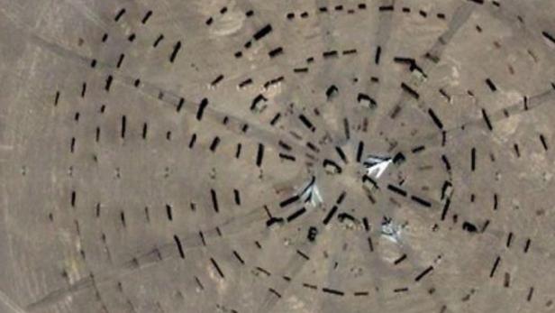 Rätselhafte Strukturen in Chinas Wüste