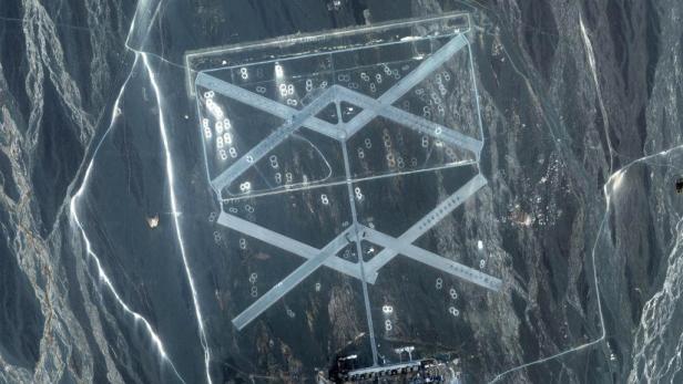 Rätselhafte Strukturen in Chinas Wüste