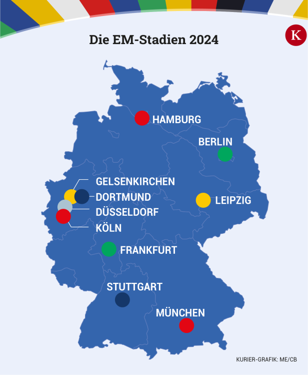 Vorhang auf: So schön sind die zehn Stadien der Fußball-EM 2024