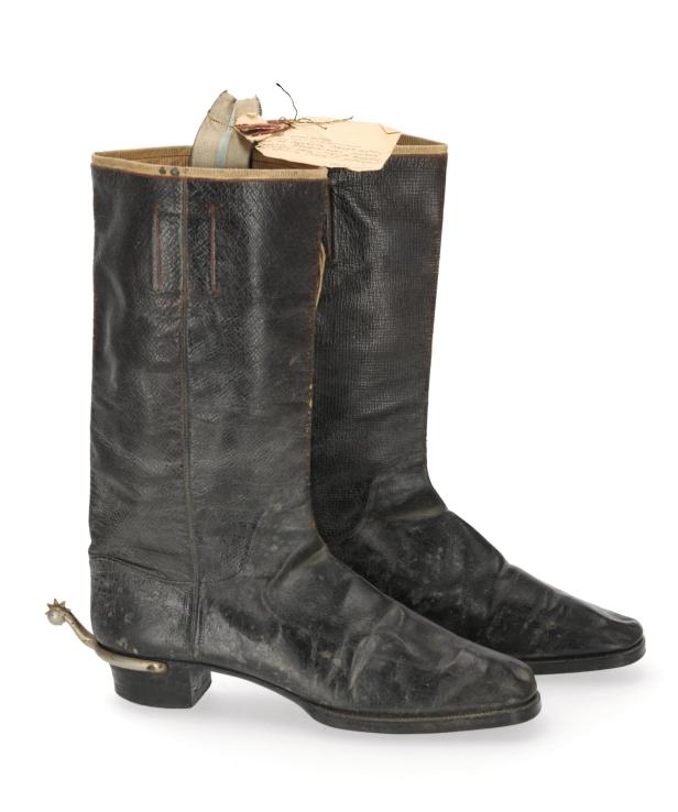 Persönliche Halbstiefel von Kaiser Franz Joseph I, erzielter Preis € 7.800.