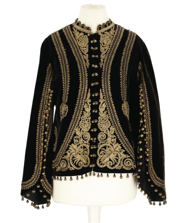 Ungarische Samtjacke von Kaiserin Elisabeth von Österreich.