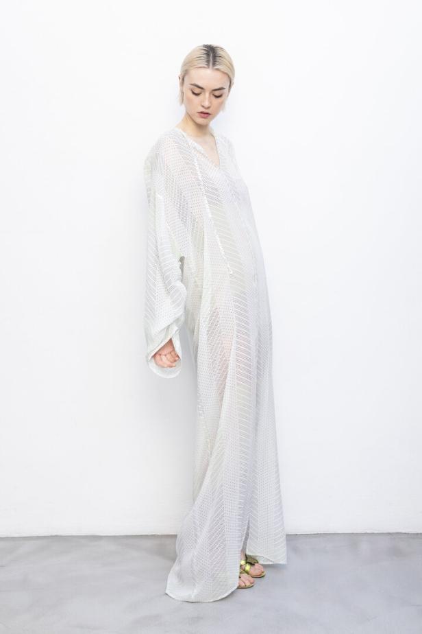 Im coolen Kaftan auf das Standesamt? Oh yes! Look Michel Mayer.