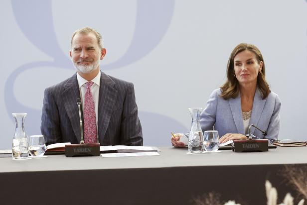 Felipe und Ehefrau Letizia