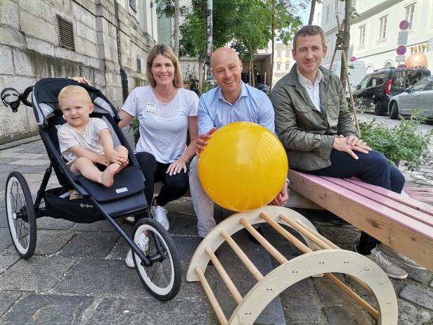 Laufen mit der Weltmeister-Mama zur Belebung der Innenstadt