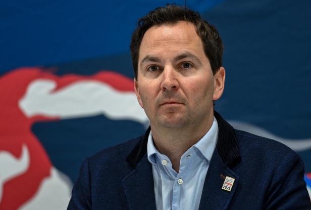 Christian Scherer bei einer Task Force zu Sicherheitsmaßnahmen für die Ski WM 2025.