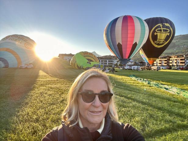 Das Ballonfahren im Tiroler Brixental ist ein Spektakel