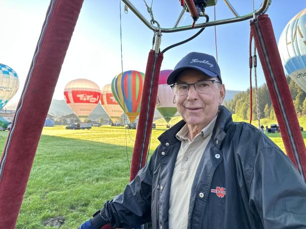 Das Ballonfahren im Tiroler Brixental ist ein Spektakel