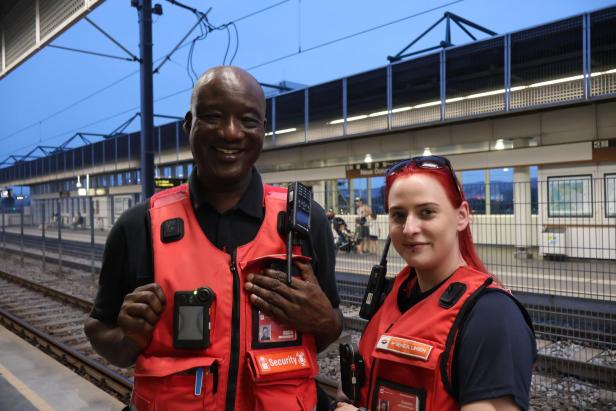 Security Mitarbeiter Wiener Linien am Donauinselfest