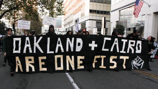 "Occupy": Polizei besprühte 84-Jährige mit Pfefferspray