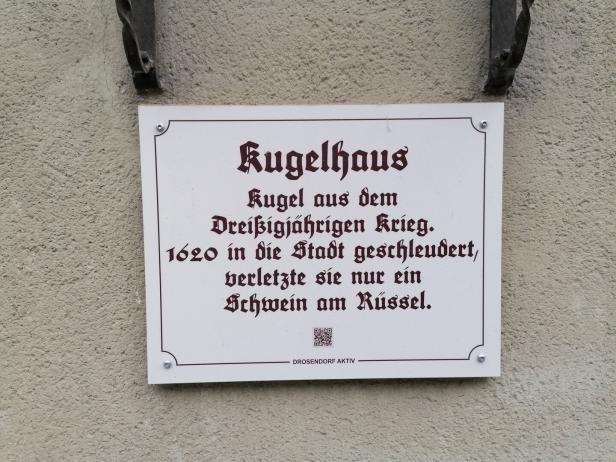 Das Kugelhaus in Drosendorf