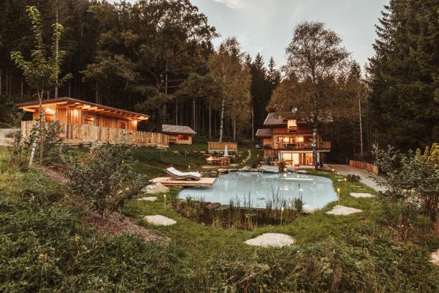 Landleben in seiner schönsten Form im  Naturchaletdorf Landgut Moserhof