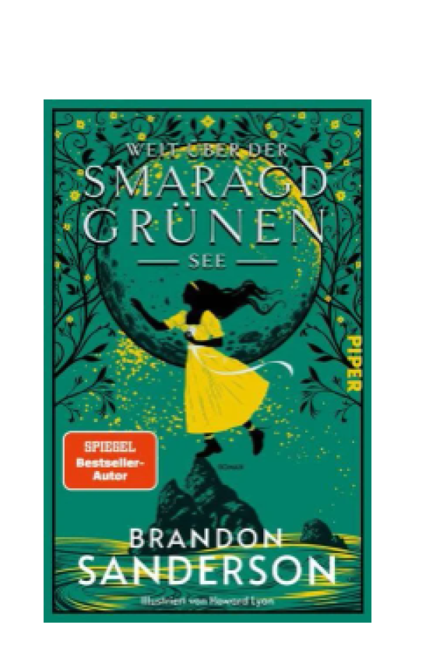 „Weit über der smaragdgrünen See“ von Brandon Sanderson.