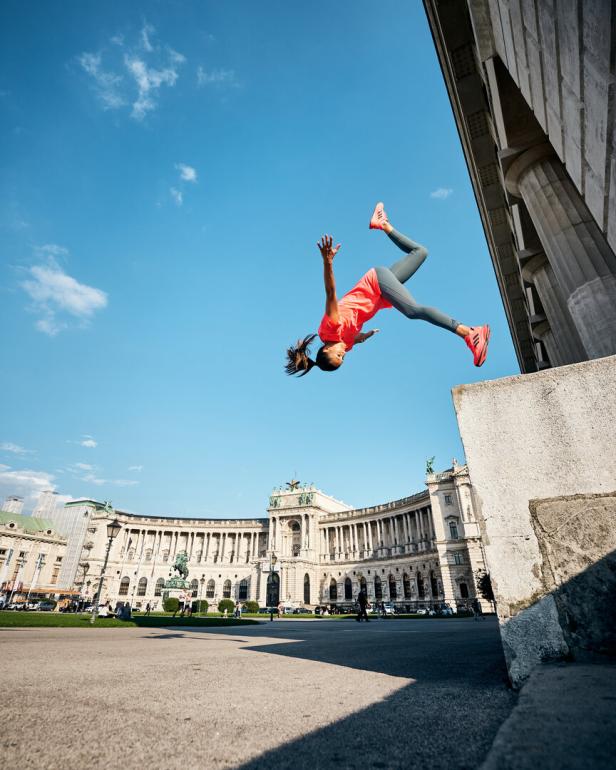 Parkour-Athletin Forster: Die Frau, die durch die Luft tanzt