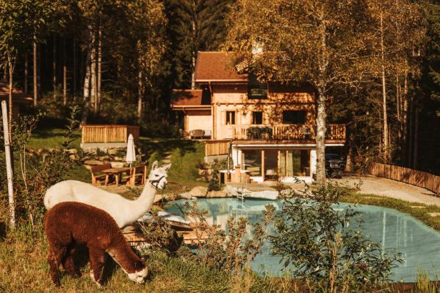 Landleben in seiner schönsten Form im  Naturchaletdorf Landgut Moserhof