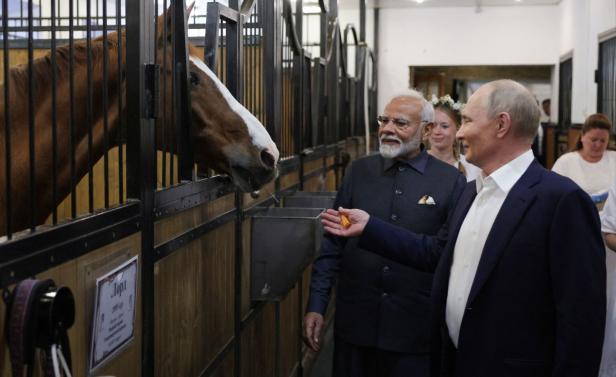 Erst Moskau, dann Wien: Indiens Premier Modi im Anflug