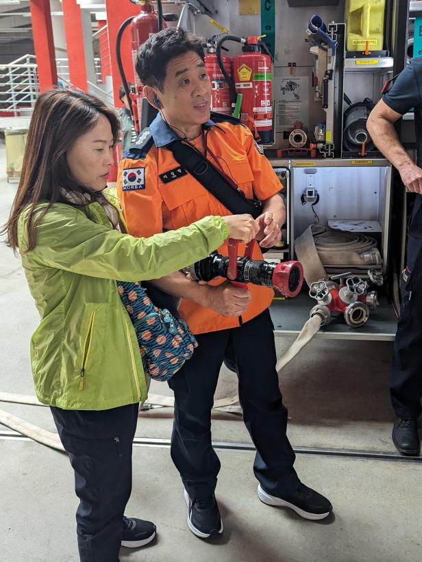 Wie die burgenländische Feuerwehr ihre koreanischen Kollegen verblüfft