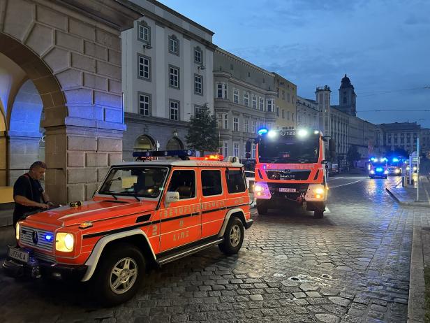 Brand legte Stromversorgung rund um Linzer Hauptplatz lahm