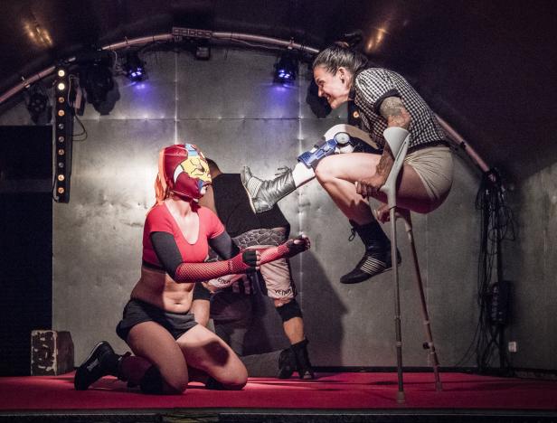 Starker Stoff: Wrestling in Wien