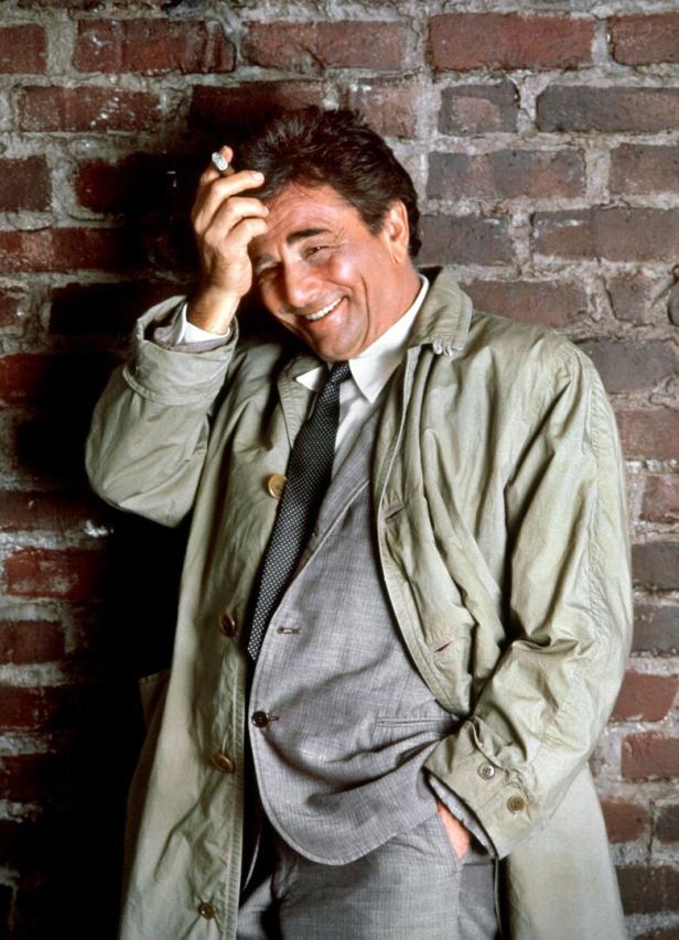Peter Falk als "Columbo"