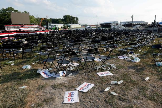 Der Moment, als auf Trump geschossen wurde: Bilder und Videos vom Attentat