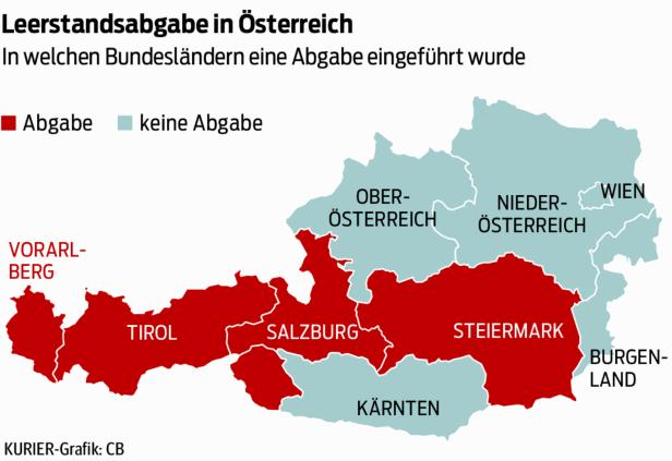 Bezahlen für unbewohnte Immobilie: Wo Leerstand etwas kostet