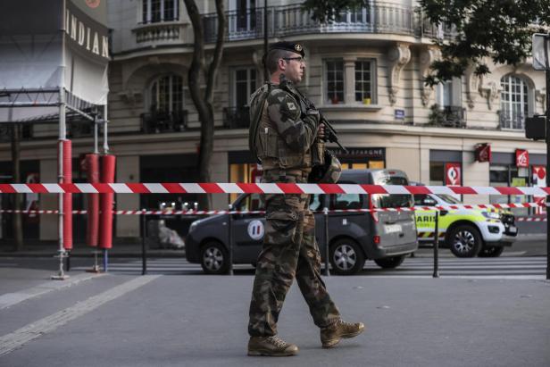 One person killed and three injured after car crashes into a cafe in Paris