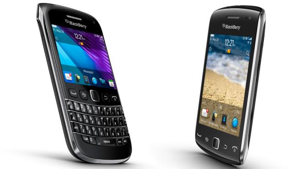 RIM zeigt zwei neue Blackberrys