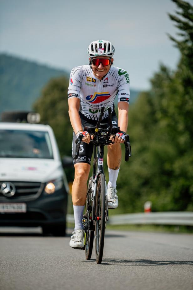 Mistelbacher Philipp Kaider ist Vize-Weltmeister im Ultracycling
