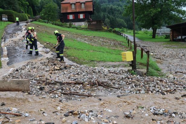 Unwetter im Süden des Landes zogen eine Spur der Verwüstung