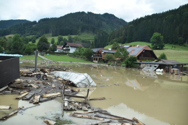 ++ HANDOUT ++ STEIERMARK: NACH NEUERLICHEN REGENFÄLLEN GEHT AUFRÄUMEN WEITER