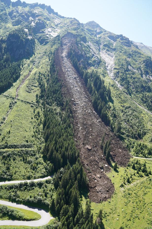 Nach Felssturz in Montafon: Ausflügler sollen Schuttkegel bald umwandern