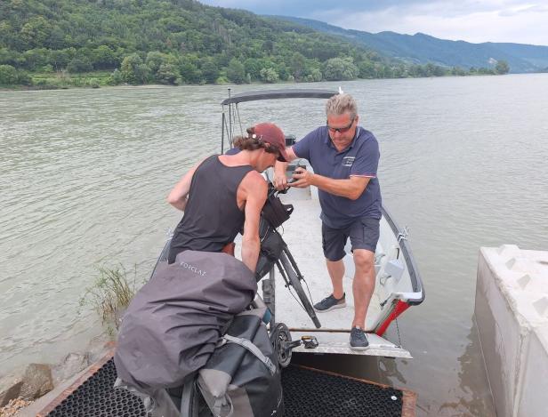 NÖ: Wassertaxi trickst die Steinlawine in der Wachau aus