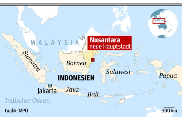 Indonesien: Die neue Hauptstadt mitten im Dschungel nimmt Gestalt an