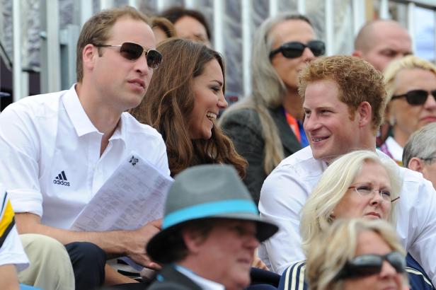 Prinz Harry und Kate: Innige Gesten bei den Olympischen Spielen